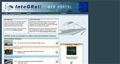 Desktop Screenshot of integrail.eu